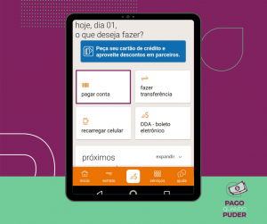 pagar-conta-app-itaú